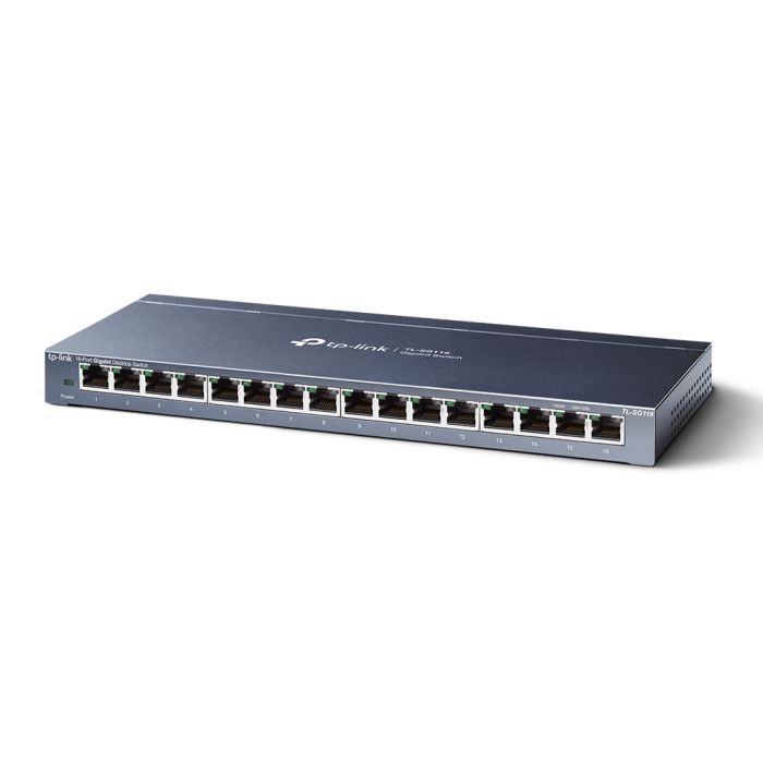 Комутатор TP-Link TL-SG116 16xGE некерований
