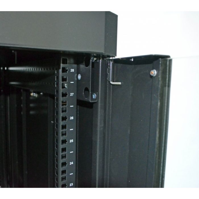 Шафа серверна CMS 28U 610 х 865 UA-MGSE2868MB посилена для мережевого обладнання