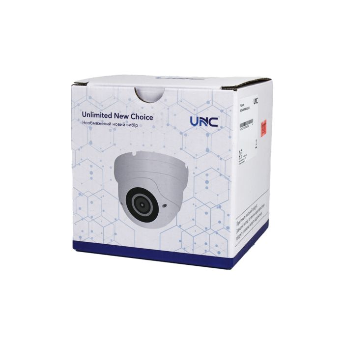 IP відеокамера UNVD-4MIRP-30W/2.8A ES (розпродаж 732) купольна 4 Мп вулична для відеоспостереження