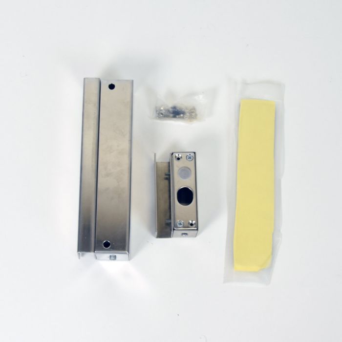 Кріпильний комплект BBK-700 на скляні двері без рами для замків серії YB-100 розпродаж (489)