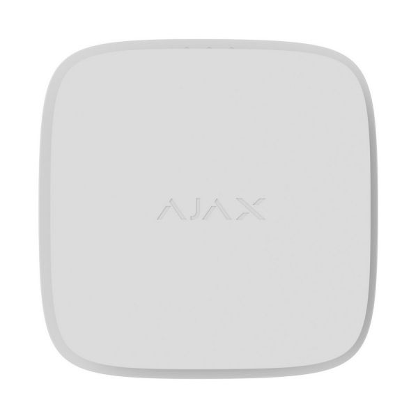 Бездротовий пожежний датчик Ajax FireProtect 2 SB white з сенсорами диму, температури та чадного газу з вбудованими батареями