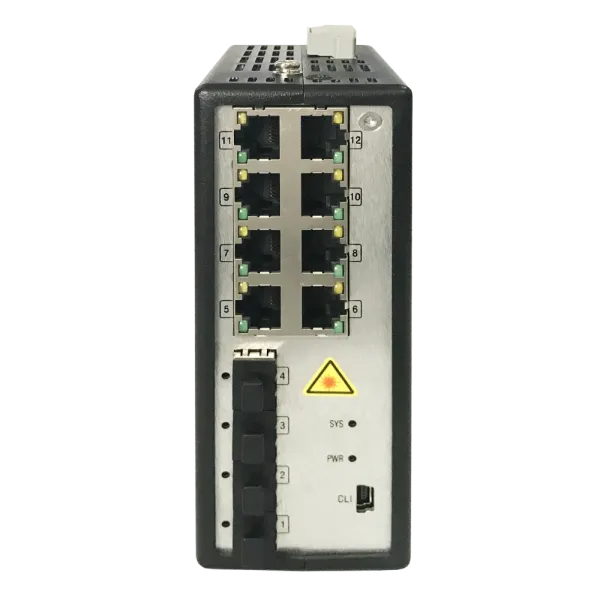 DS-3T3512P 8-портовий гігабітний PoE L3