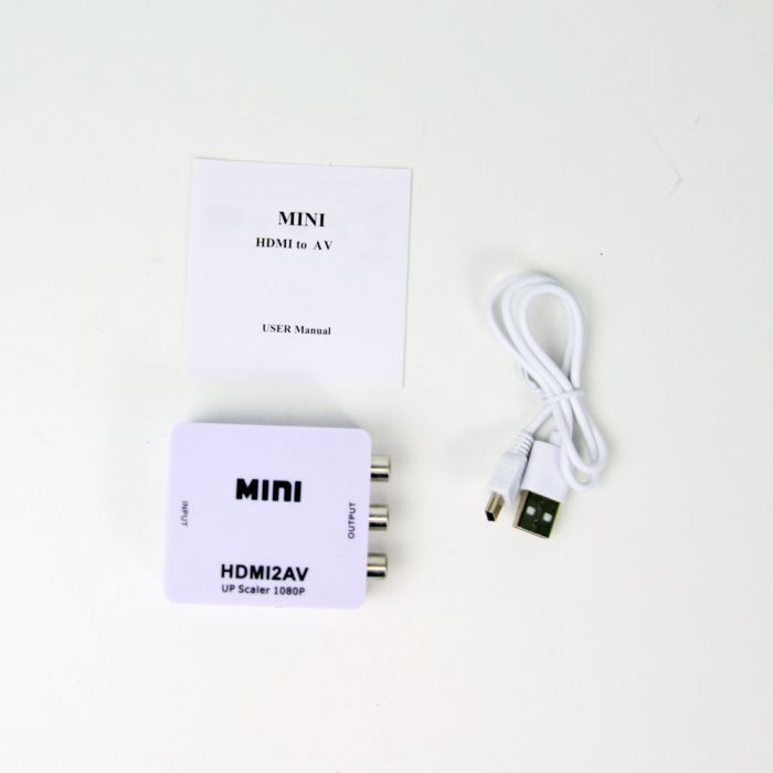 Конвертер mini HDMI-AV