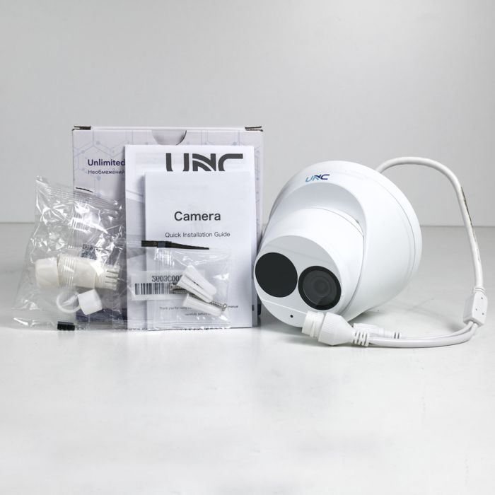 IP відеокамера UNVD-4MIRP-30W/2.8A ES (розпродаж 732) купольна 4 Мп вулична для відеоспостереження