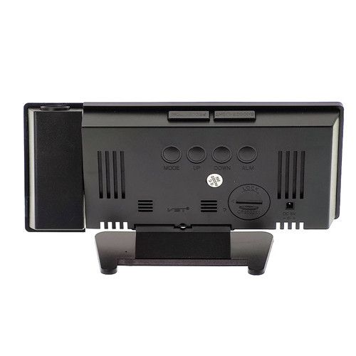 Годинник мережевий проекційний VST-896-4, зелений, USB