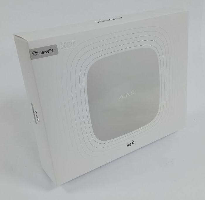 (Уцінка) Інтелектуальний ретранслятор сигналу Ajax ReX White