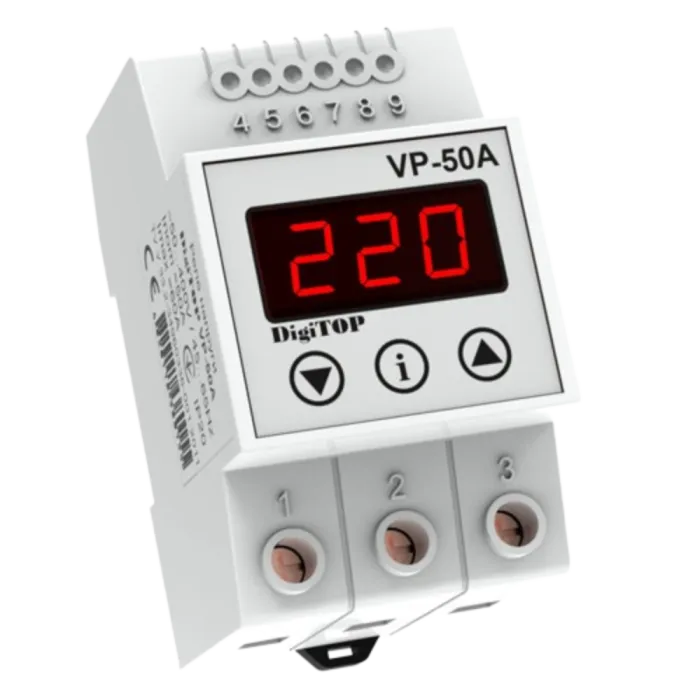 DigiTop VP-50A Реле напруги