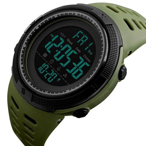 Годинники наручні 1251AG SKMEI, ARMY GREEN