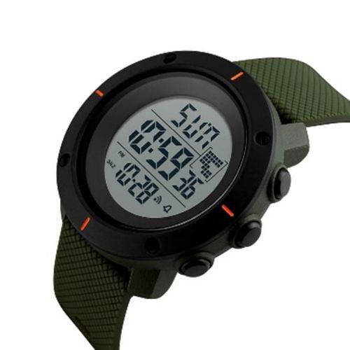 Годинники наручні 1213AG SKMEI, ARMY GREEN, BIG SIZE