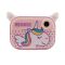 Дитячий фотоапарат миттєвого друку YT008, PINK UNICORN з підтримкою microSD card, 3Y+, WiFi