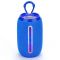 Bluetooth-колонка TG653 з RGB ПІДСВІЧУВАННЯМ,  speakerphone, радіо, blue
