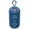 Bluetooth-колонка TG656 з RGB ПІДСВІЧУВАННЯМ,  speakerphone, радіо, blue
