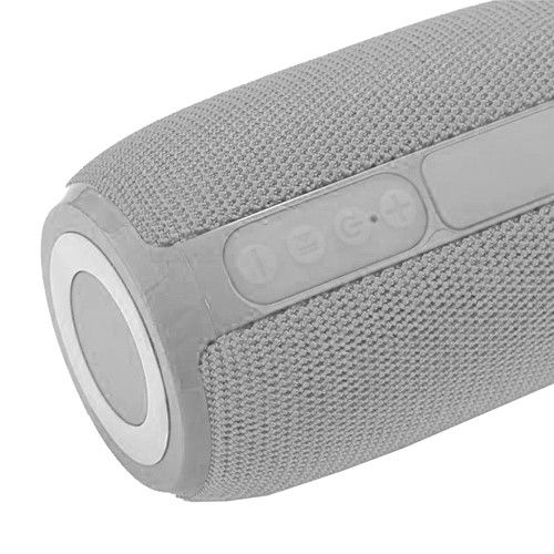 Bluetooth-колонка TG653 з RGB ПІДСВІЧУВАННЯМ,  speakerphone, радіо, grey