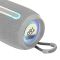 Bluetooth-колонка TG653 з RGB ПІДСВІЧУВАННЯМ,  speakerphone, радіо, grey