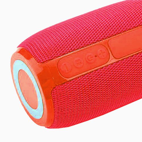 Bluetooth-колонка TG653 з RGB ПІДСВІЧУВАННЯМ,  speakerphone, радіо, red