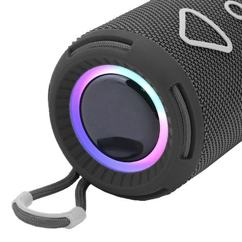 Bluetooth-колонка TG656 з RGB ПІДСВІЧУВАННЯМ,  speakerphone, радіо, black