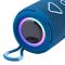 Bluetooth-колонка TG656 з RGB ПІДСВІЧУВАННЯМ,  speakerphone, радіо, blue