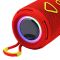 Bluetooth-колонка TG656 з RGB ПІДСВІЧУВАННЯМ,  speakerphone, радіо, red
