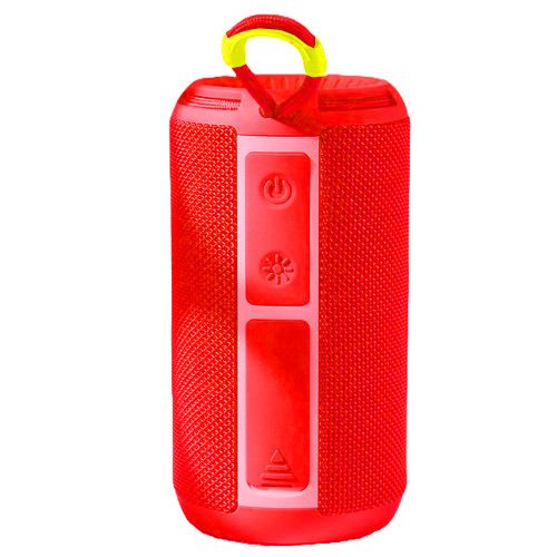 Bluetooth-колонка TG656 з RGB ПІДСВІЧУВАННЯМ,  speakerphone, радіо, red