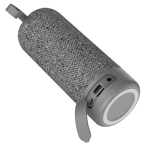 Bluetooth-колонка TG619C з RGB ПІДСВІЧУВАННЯМ, speakerphone, радіо, grey