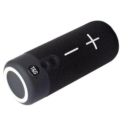 Bluetooth-колонка TG619C з RGB ПІДСВІЧУВАННЯМ, speakerphone, радіо, black