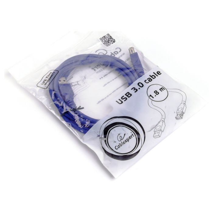 Кабель Cablexpert USB 3.0 (CCP-USB3-AMAF-6) USB подовжувач 1.8 м