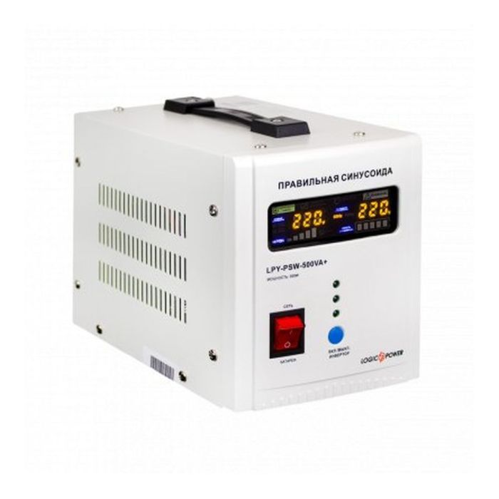 Джерело безперебійного живлення Logicpower LPY-PSW-800 ВА / 560 Вт лінійно-інтерактивне з правильною синусоїдою