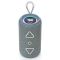 Bluetooth-колонка TG656 з RGB ПІДСВІЧУВАННЯМ,  speakerphone, радіо, grey