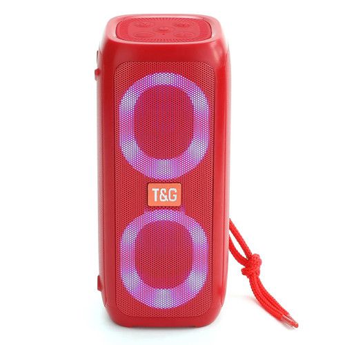 Bluetooth-колонка TG333, з функцією speakerphone, радіо, red