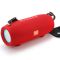 Bluetooth-колонка TG322 з RGB ПІДСВІЧУВАННЯМ,  speakerphone, радіо, red