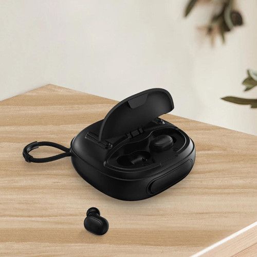 Bluetooth-колонка з навушниками TG813, з функцією speakerphone, радіо, black