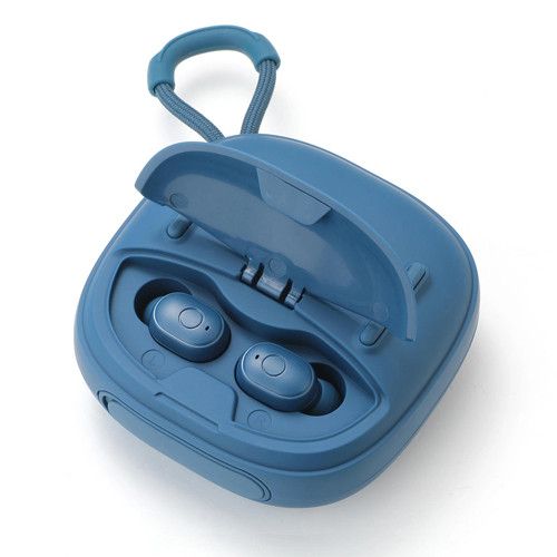 Bluetooth-колонка з навушниками TG813, з функцією speakerphone, радіо, blue