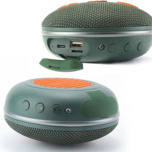 Bluetooth-колонка TG648, з функцією speakerphone, радіо, green