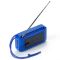 Bluetooth-колонка TG368, speakerphone, радіо, сонячна батарея, blue