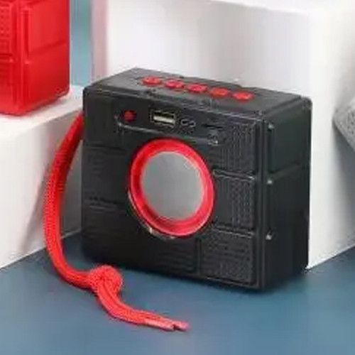 Bluetooth-колонка TG311 з RGB ПІДСВІЧУВАННЯМ,  speakerphone, радіо, black