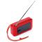 Bluetooth-колонка TG368, speakerphone, радіо, сонячна батарея, red