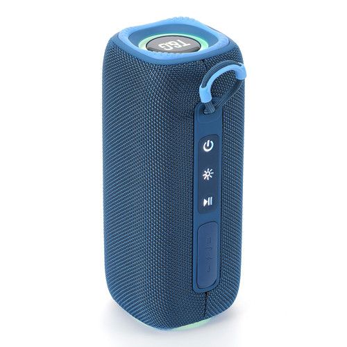 Bluetooth-колонка TG654 з RGB ПІДСВІЧУВАННЯМ,  speakerphone, радіо, blue
