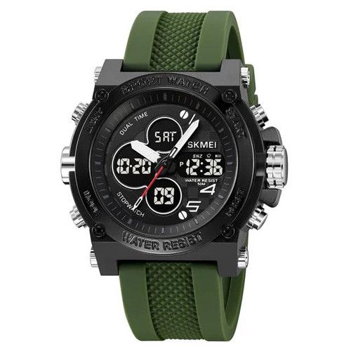Годинники наручні 2065AG SKMEI, ARMY GREEN