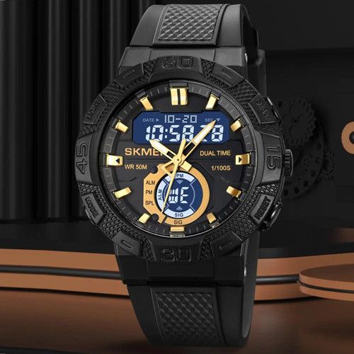Годинники наручні 1881GDBK SKMEI, GOLD-BLACK
