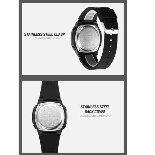 Годинники наручні 2091BKGDWT SKMEI, BLACK/GOLD-WHITE