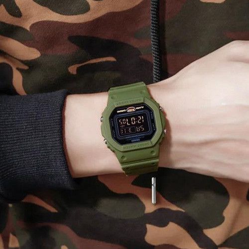 Годинники наручні 1628AGBK SKMEI, ARMY GREEN-BLACK
