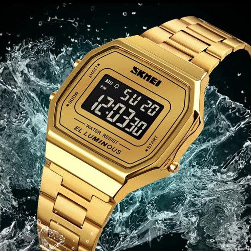 Годинники наручні 1647GDBK SKMEI, GOLD-BLACK