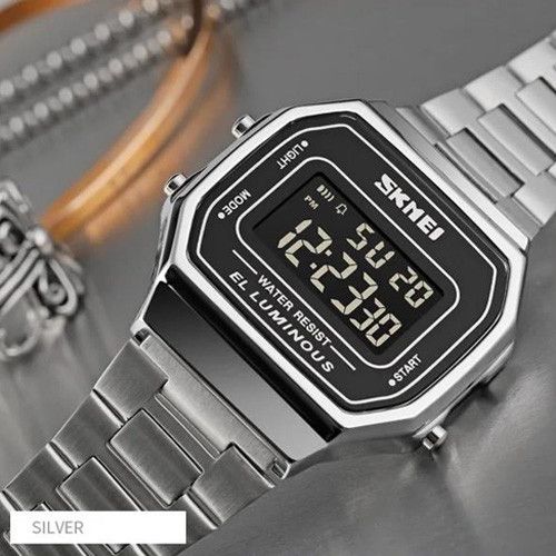 Годинники наручні 1647SI SKMEI, SILVER