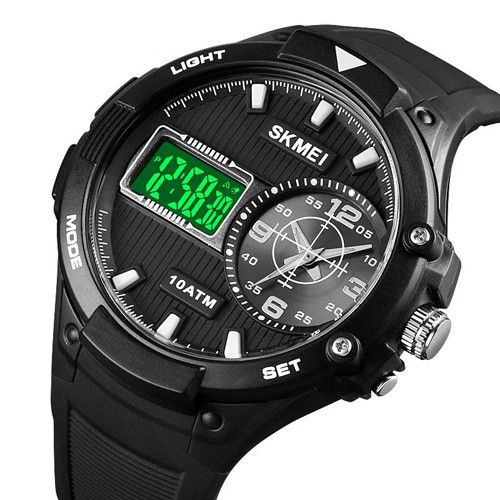 Годинники наручні 1761BKWT SKMEI, BLACK/WHITE