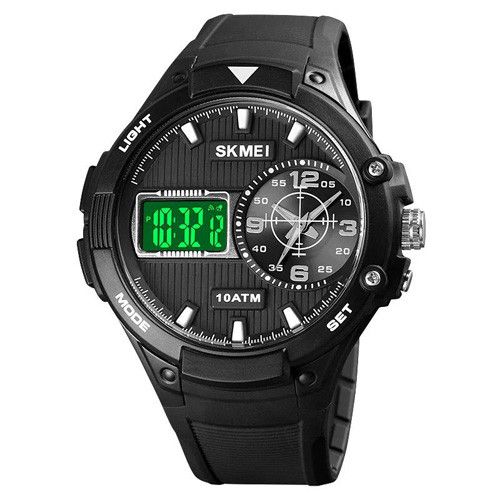 Годинники наручні 1761BKWT SKMEI, BLACK/WHITE