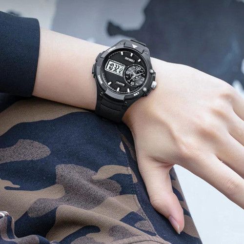 Годинники наручні 1761BKWT SKMEI, BLACK/WHITE