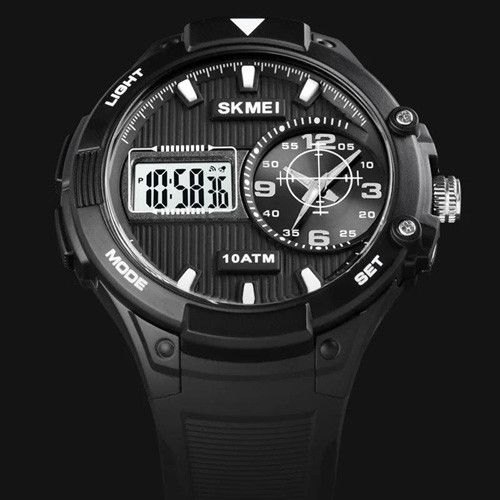 Годинники наручні 1761BKWT SKMEI, BLACK/WHITE