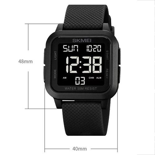 Годинники наручні 1894BKBK SKMEI, BLACK/BLACK