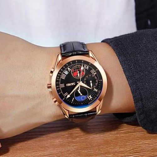 Годинники наручні 9236RGBK SKMEI, ROSE GOLD/BLACK