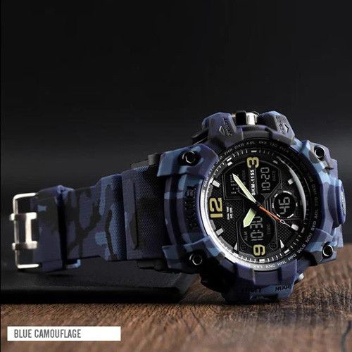 Годинники наручні 1155BCMBU SKMEI, BLUE CAMO